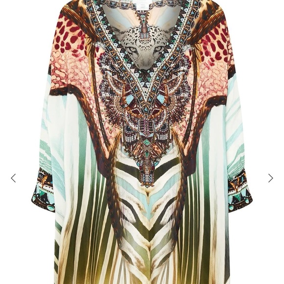 Camilla, Short Kaftan With Cuff - Picture 3 of 9